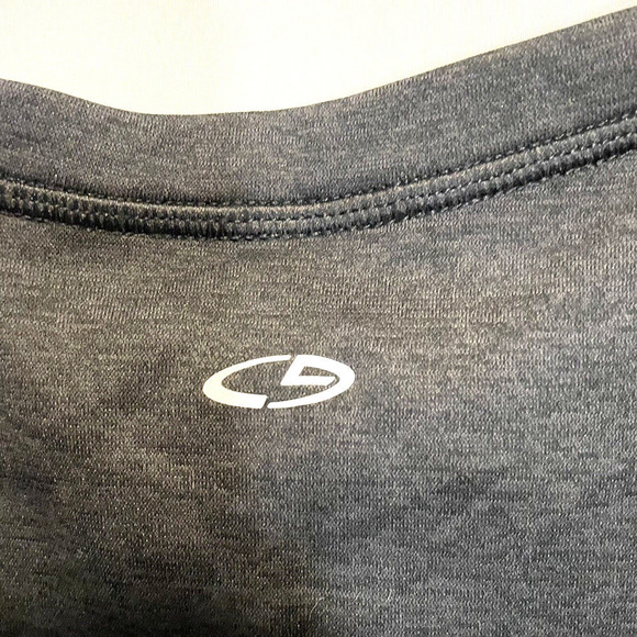 Champion Omni-Heat Midweight Baselayer Crew Duo Dry Dark Gray Size L Thumb Holes - Picture 6 of 10